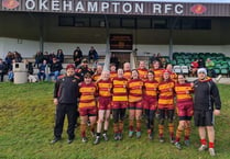 Okehampton rugby women prove their mettle in first home game