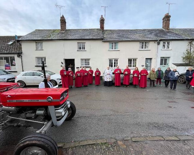 Sampford Courtenay marks Plough Sunday