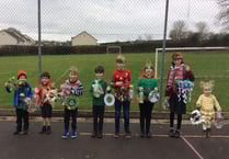 North Tawton head 'proud' of children's festive wreaths