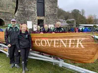 Great rowing conditions for Cotehele regatta