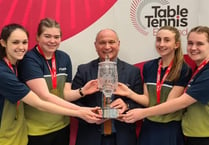 Table tennis champion Mari leads her team to glory