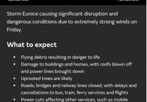 Colleges and primary schools closed tomorrow as 90mph storm winds expected