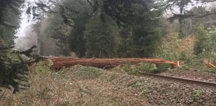 Storm Eunice: All trains suspended from Penzance to Paddington for the rest of the day
