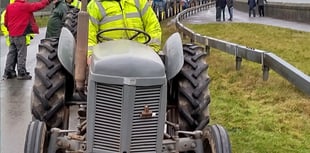 Almost 100 tractors take part in charity event