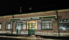Okehampton Station getting new vintage signs for summer