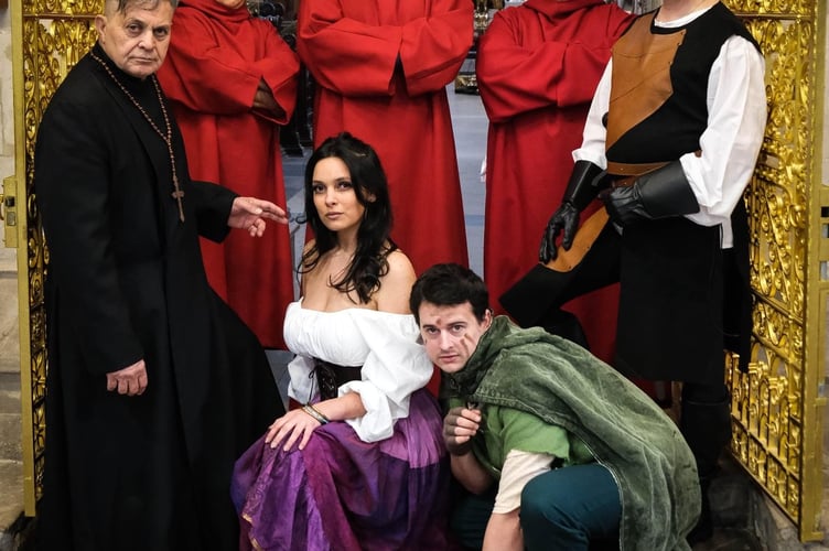 Hunchback of Notre Dame cast by PGS Productions