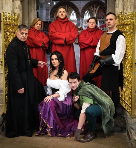 Hunchback of Notre Dame cast by PGS Productions