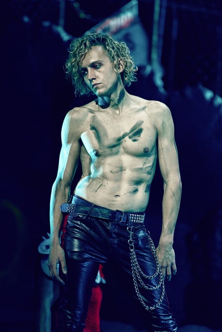 Glenn Adamson as Strat in Bat Out of Hell The Musical.