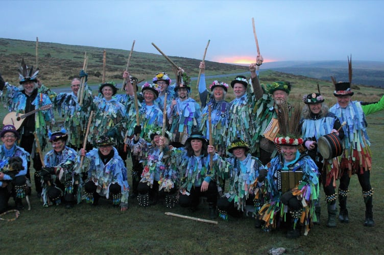 Mayday 2018 Dartmoor Border Morris