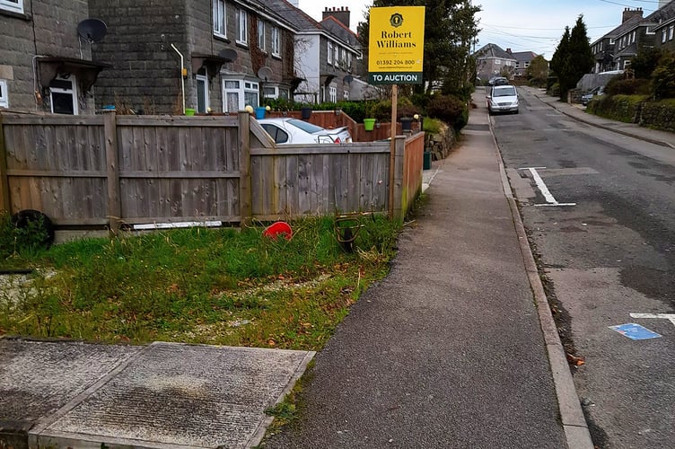 A former housing association property at Pounds Park, Bere Alston 
