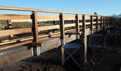 Footbridge remains shut as costs soar