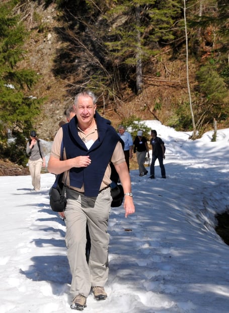 Professor Malcolm Hart fossils expert Tavi talk