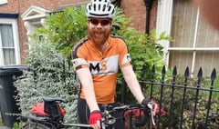 Man’s cycle across America for MS