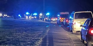 Police appeal following road traffic collision on A377 near Crediton