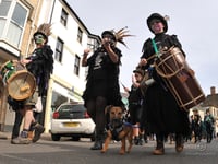 Folklore rites celebrate the coming of spring