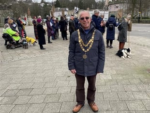 Outgoing Tavistock mayor makes plea for new blood on council