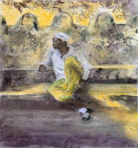 painting by Tavistock area artist Carolyn Wixon