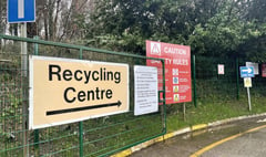 Flytipping warning over  recycling centre road closure plan