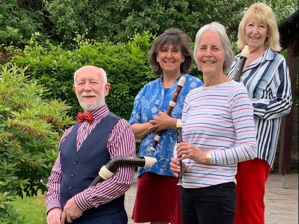 Tutti Flutti flute quartet Peter Tavy