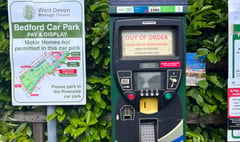 Tavistock visitors unable to pay parking fees as meters break down