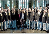 Male voice choir festive events