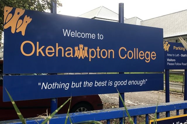 Okehampton College bus service limited today
