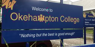 Okehampton College bus service weather restrictions