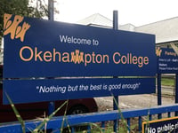 Okehampton College bus service weather restrictions
