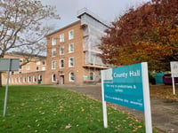 Locality budget suspended by county