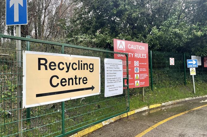 Tavistock community waste disposal site closed today