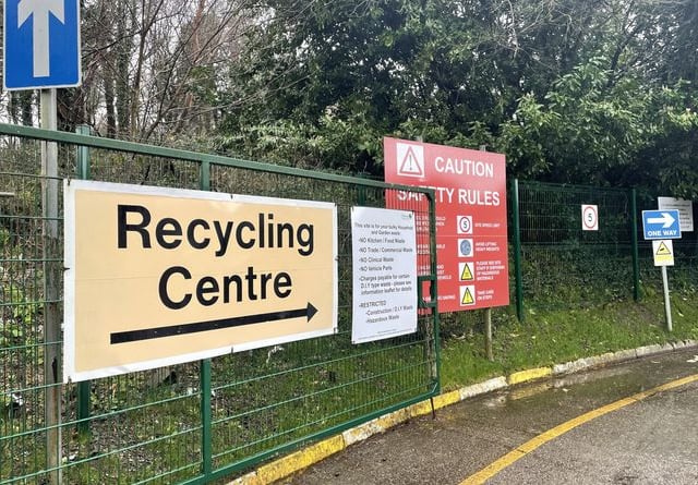 Tavistock community waste disposal site closed today