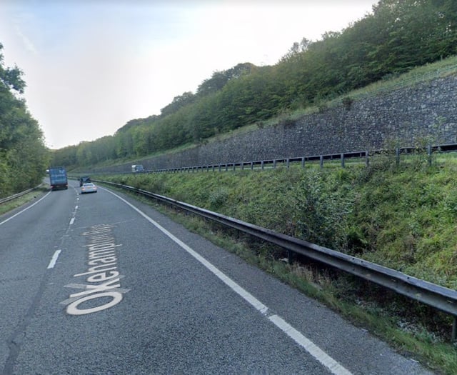 ‘Manic’ driver banned for ramming cars on A30 near Okehampton
