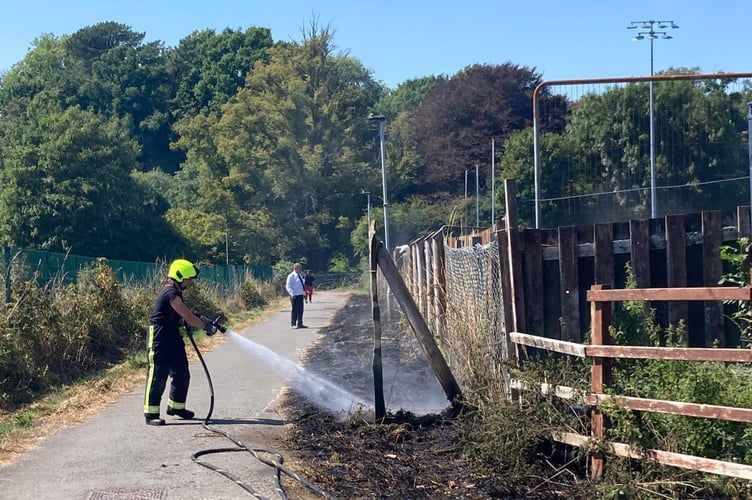 fire at crowndale.
