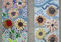Community craft project goes on display in Tavistock