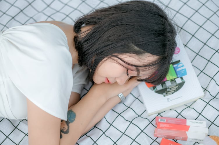 woman sleeping