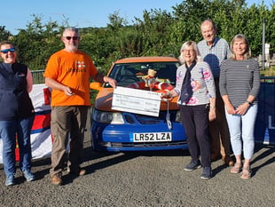 Wacky Rally team donate £1,500