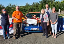 Wacky Rally team donate £1,500