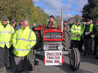 Charity tractor run in family memory