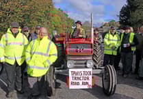 Tavistock charity tractor run in family memory