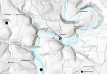 Sewage pours into River Tamar