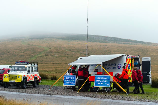 Dartmoor Search and Rescue team locate missing man on moors.