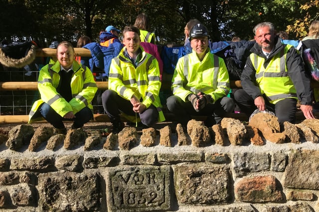 Collapsed Dartmoor Prison wall repaired after four years