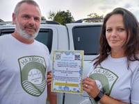 Couple embark on Ukrainian Christmas shoe box appeal