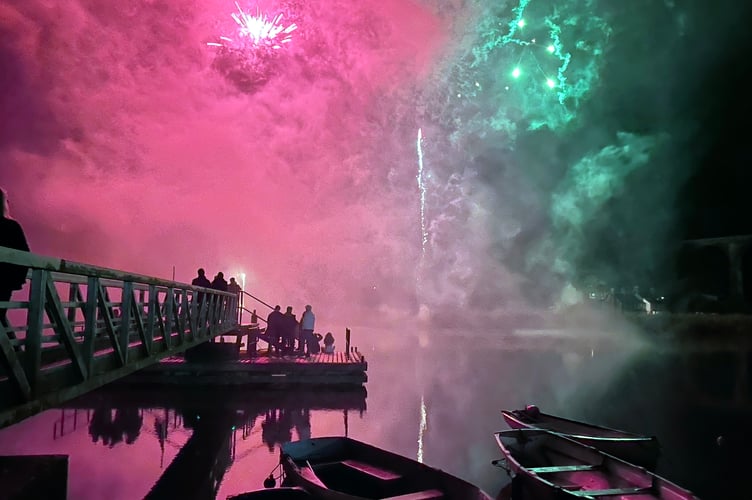 Calstock fireworks