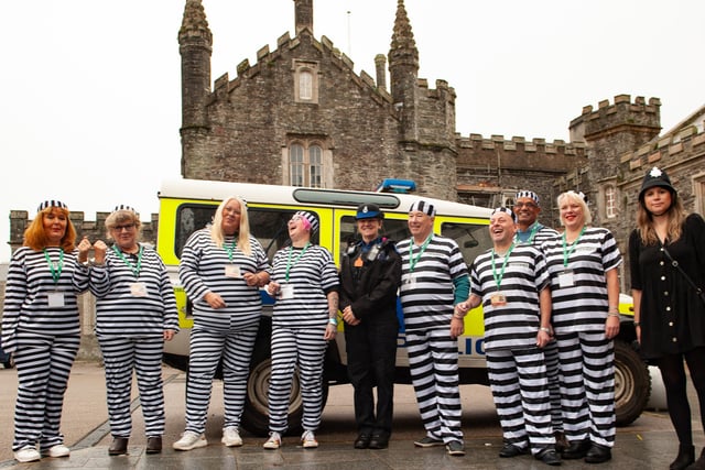 Gallery: Hospice charity jailbreak at Tavistock Guildhall