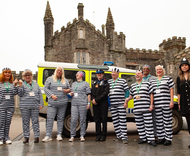 Gallery: Hospice charity jailbreak at Tavistock Guildhall