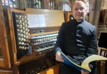 Church organist is bid a fond farewell at a special service