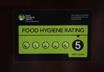 Food hygiene ratings given to four West Devon establishments