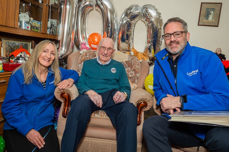 LiveWest 100 Birthday Frank Greep