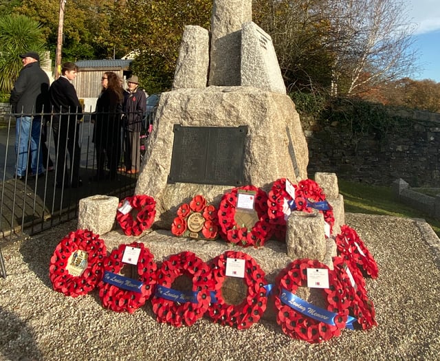 Remembrance Day at Albaston 
